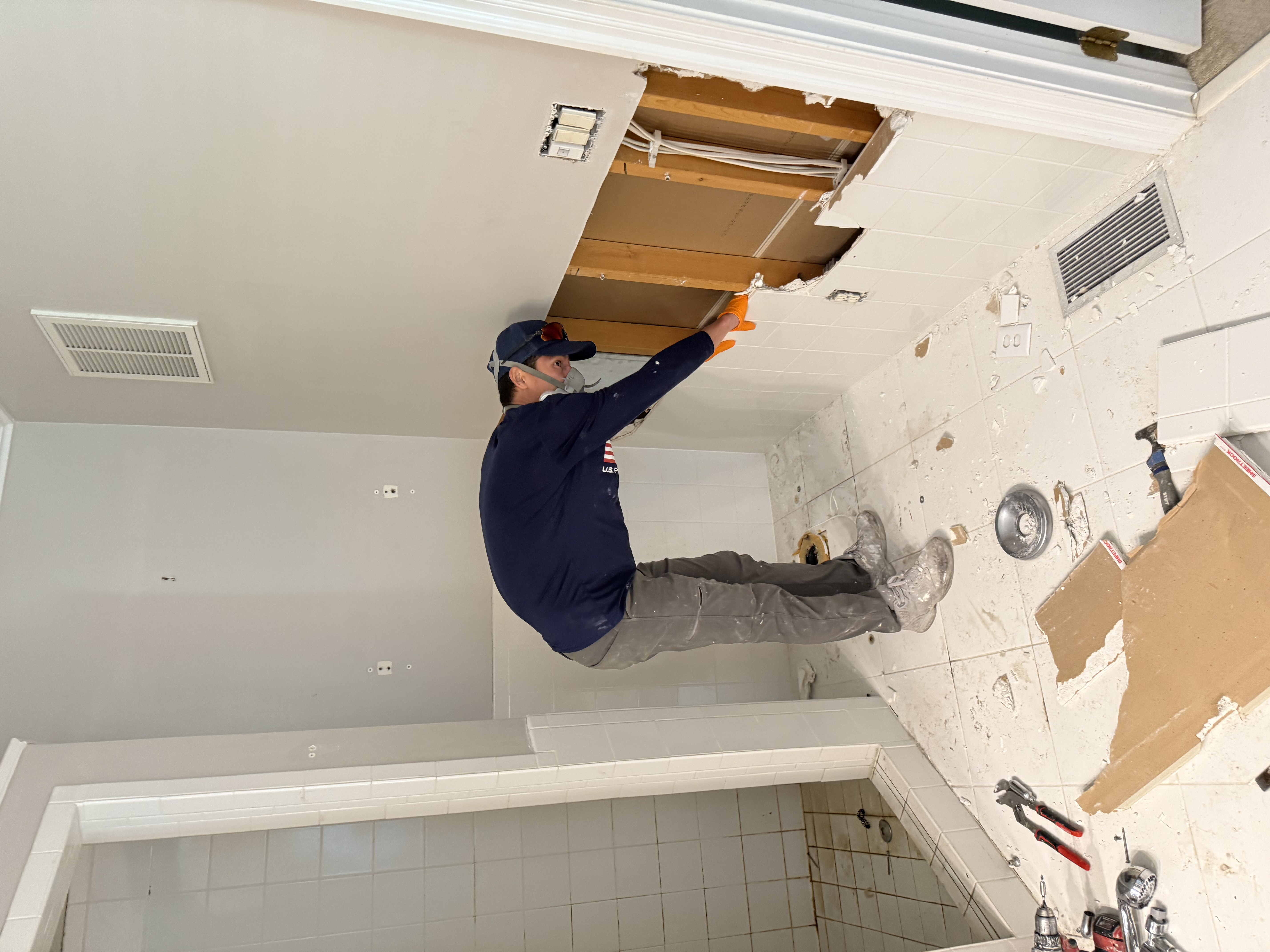 Tile demolition
